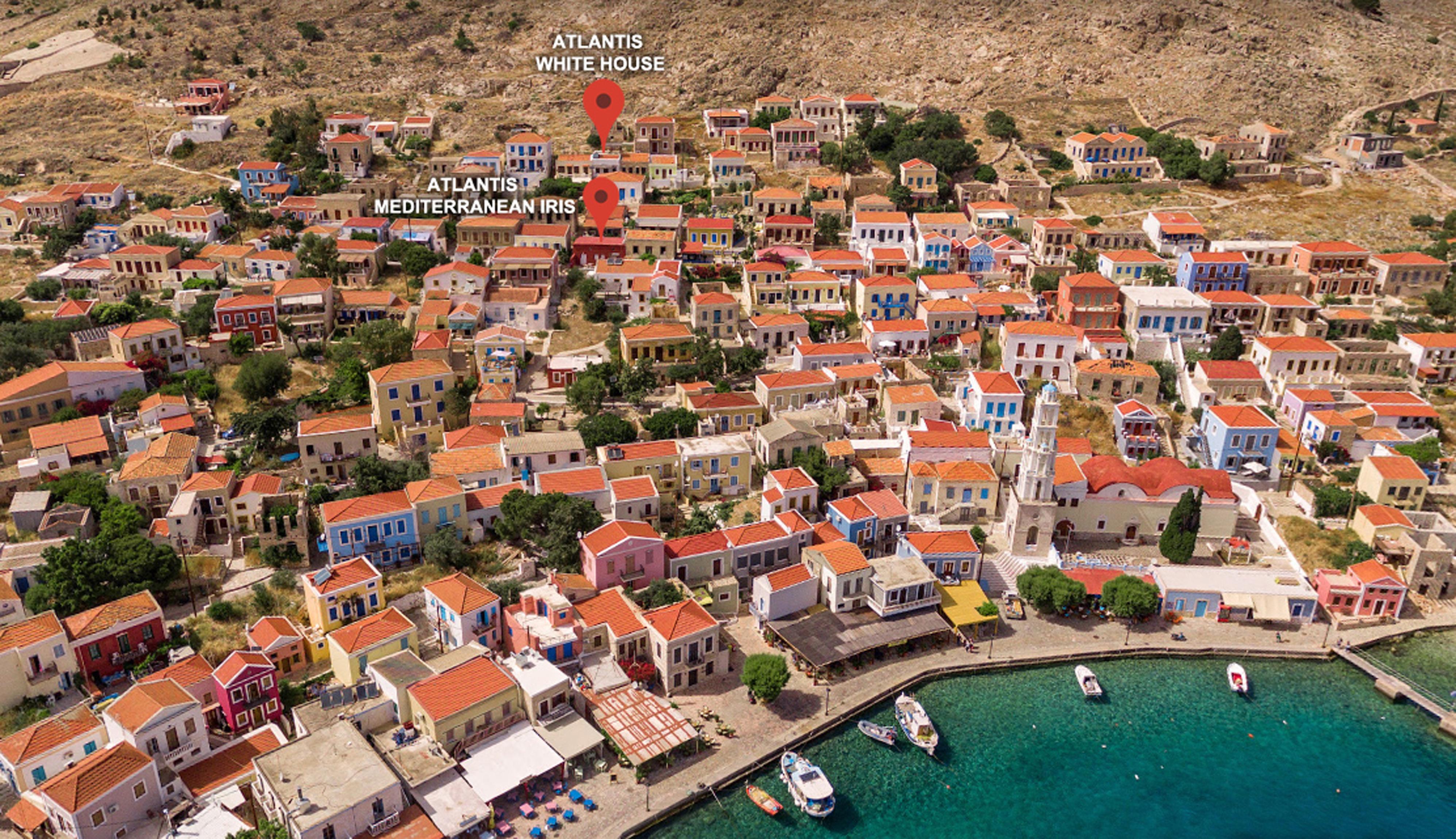 Atlantis Houses Chalki Town Zewnętrze zdjęcie